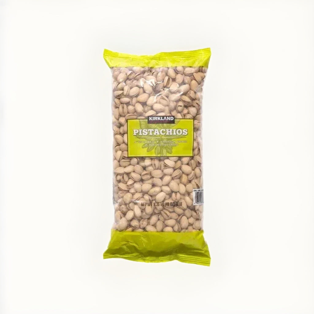 Kirkland Signature California Pistachios Roasted & Salted 1.36kg In Shell Nuts