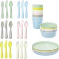 IKEA Kalas BPA Free Plastic Kids Tableware Set - Bowl, Plate, Cup and Cutlery...