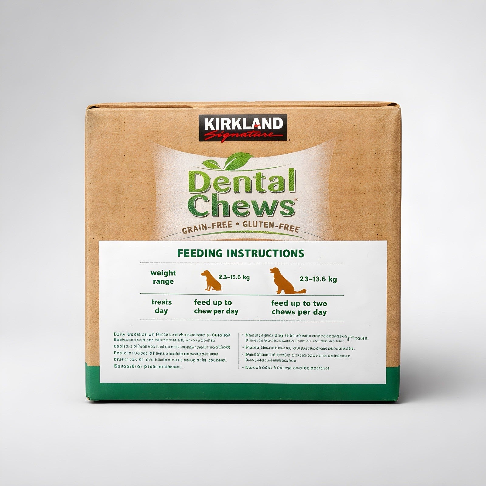 Kirkland Signature Dental Chews Pet Dog 10-25kg Dental Care 72 Dog Treats 1.92kg