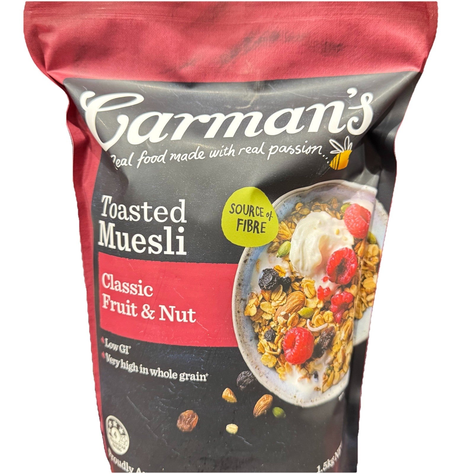 Carman's Muesli Toasted Classic 1.5KG Fruit and Nut
