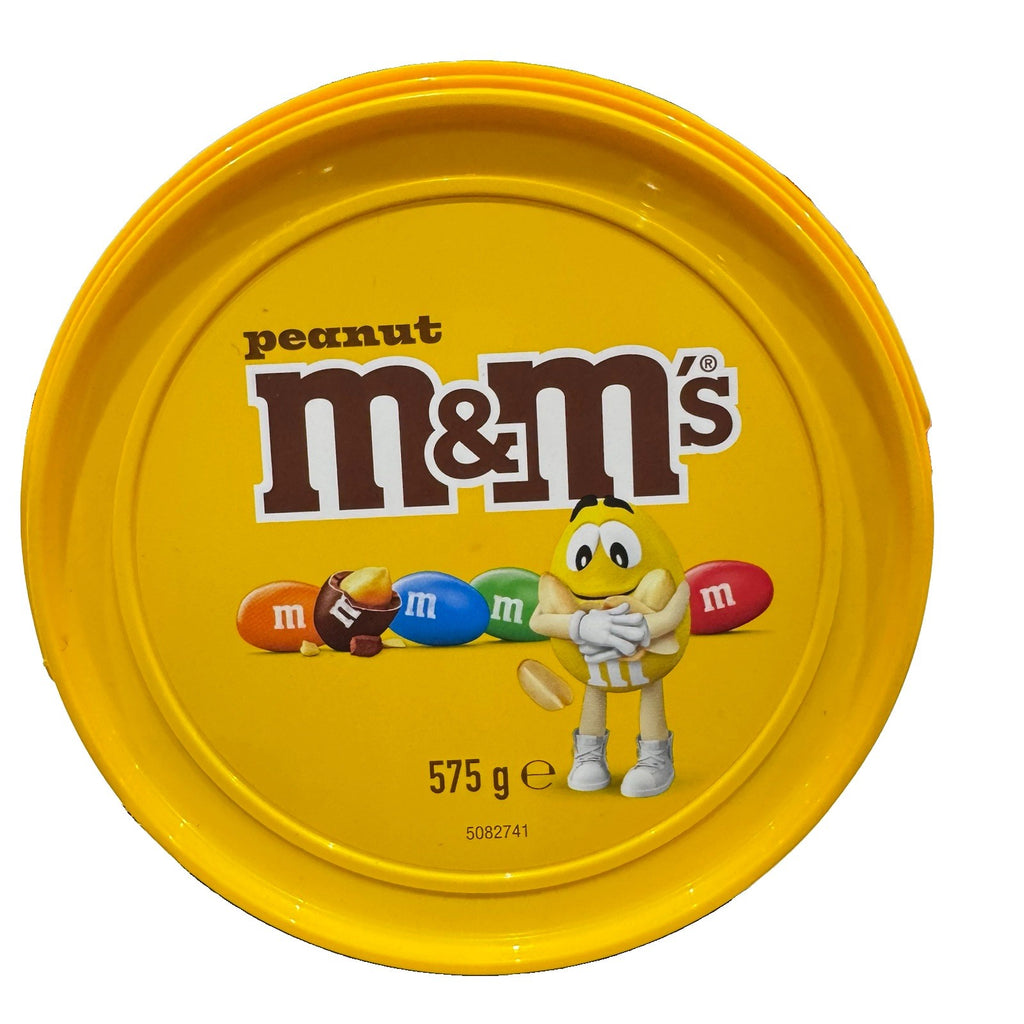M&M's Peanut Chocolate Snack & Share Party Bucket 575g Lollies Candy Sweets