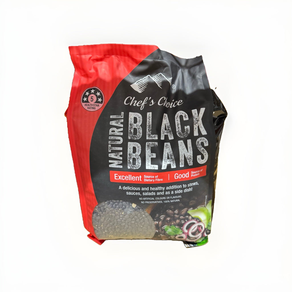 Chef's Choice Natural Black Beans 5kg Vegan Gluten Free Non GMO Kosher