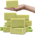 Australian Botanical Bar Soap Lemongrass & Lemon Myrtle 8 Bars x 200g