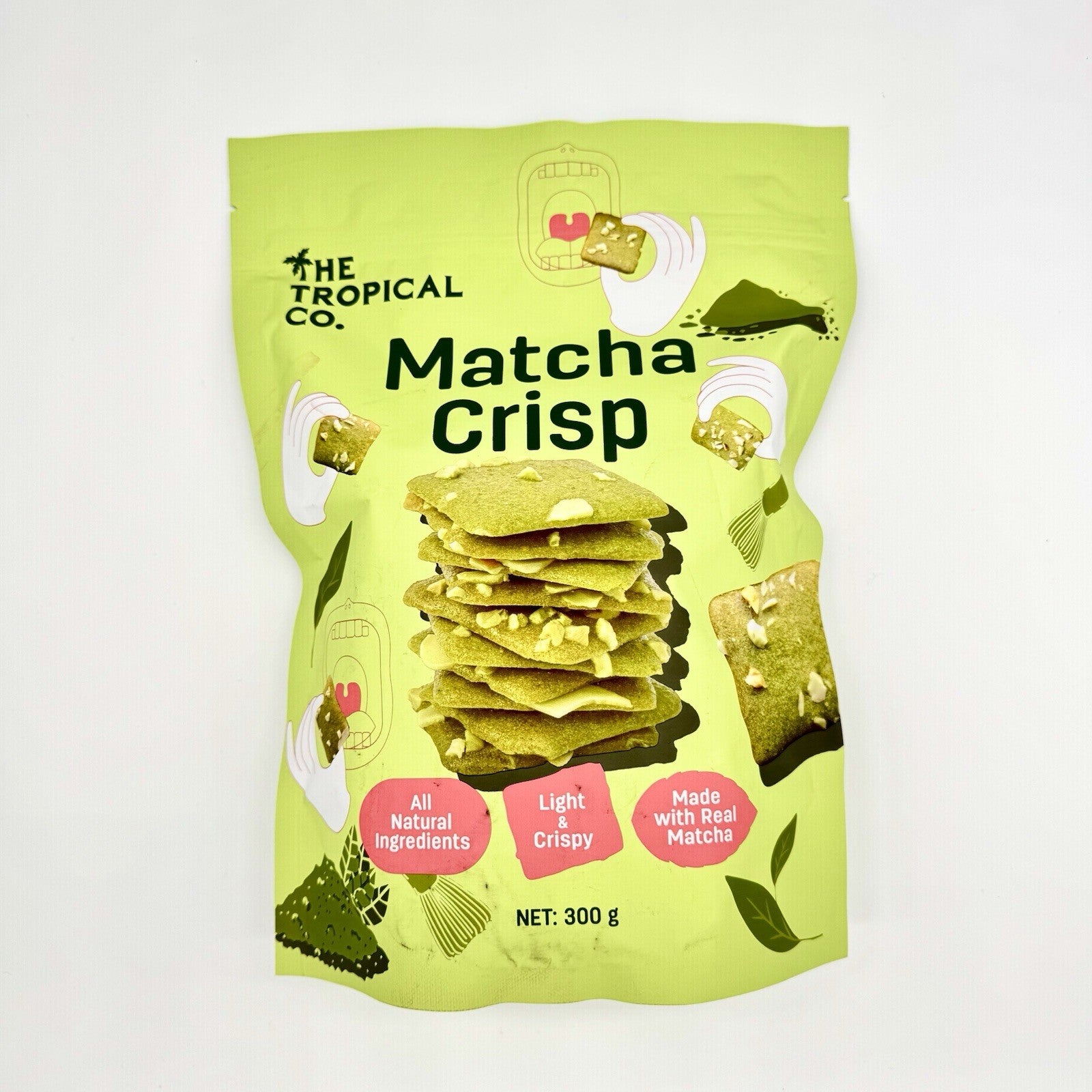 *NEW* Matcha Crisp All Natural Ingredients, Light & Crisp, Made with Real Matcha