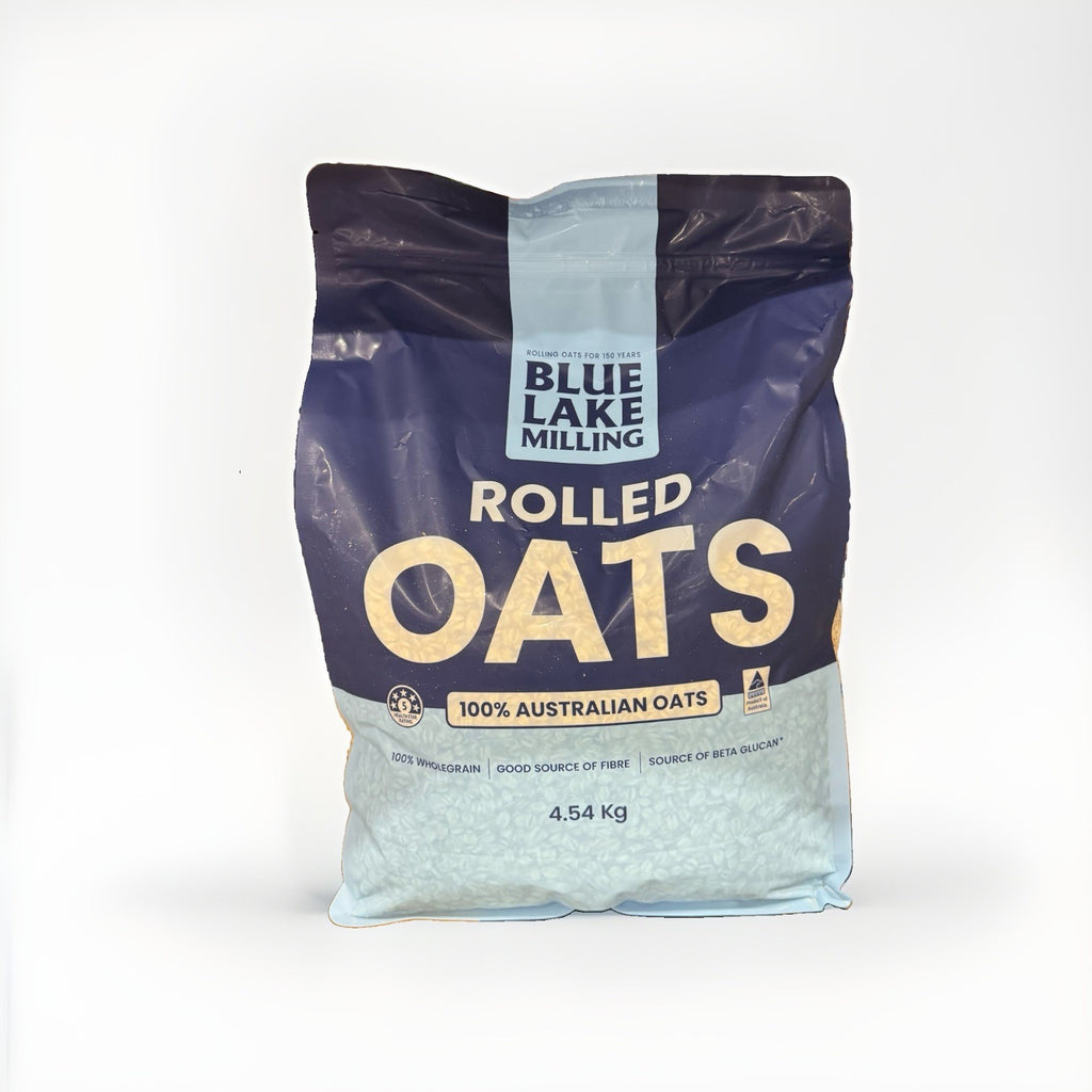 4.54KG x Blue Lake Milling Rolled Oats 100% Australian Oats No Added Colour Bulk