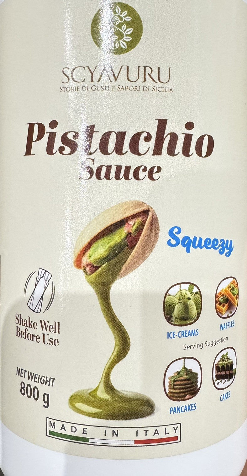 *NEW* Pistachio Sauce Creamy Sweet Topping Ice Cream Dessert Cake Squeeze 800G