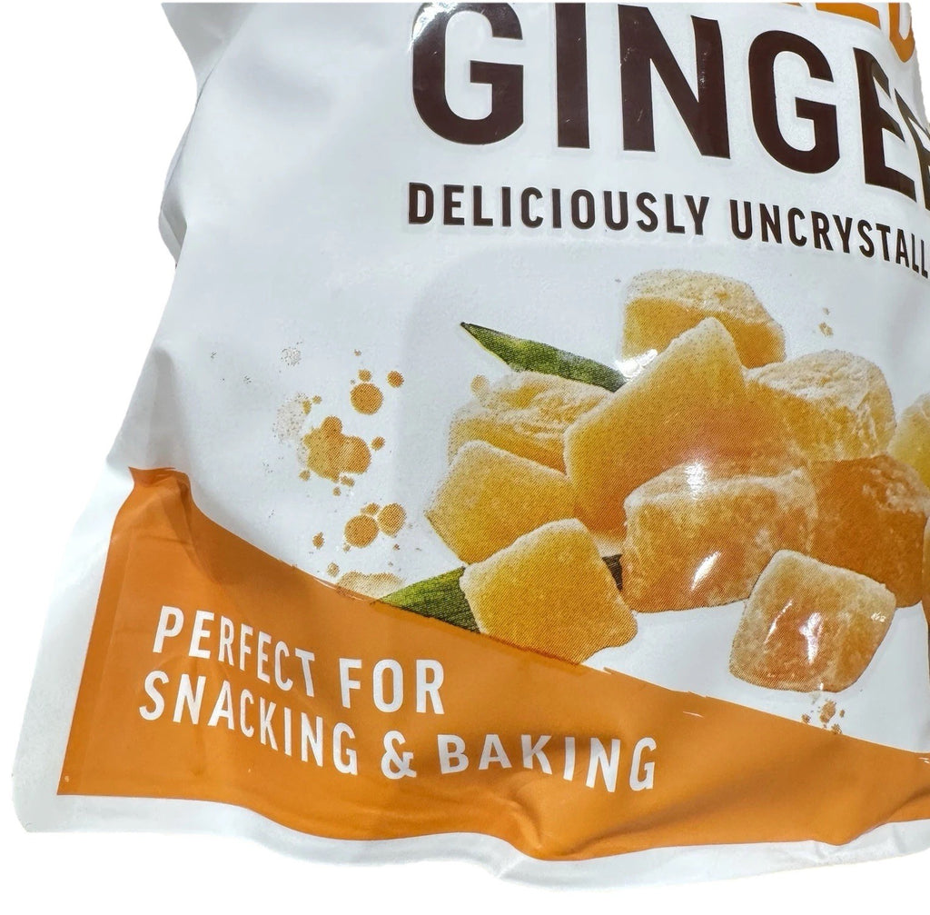3PACK x Buderim Ginger Naked Ginger Deliciously Uncrystallised 1kg Perfect Snack