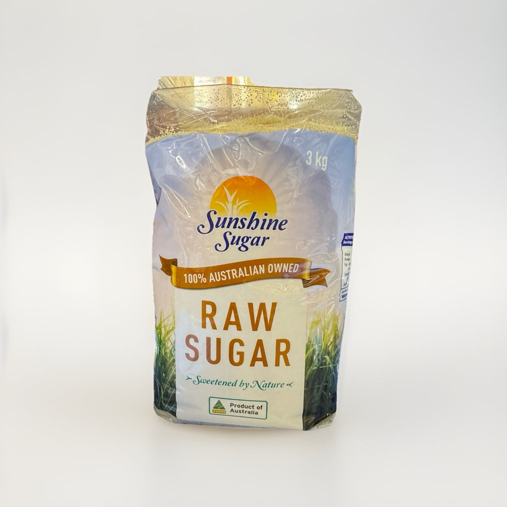 Sunshine Sugar Raw Sugar 3KG, 100% Australian Owned