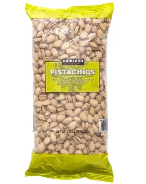 Kirkland Signature California Pistachios Roasted & Salted 1.36kg In Shell Nuts