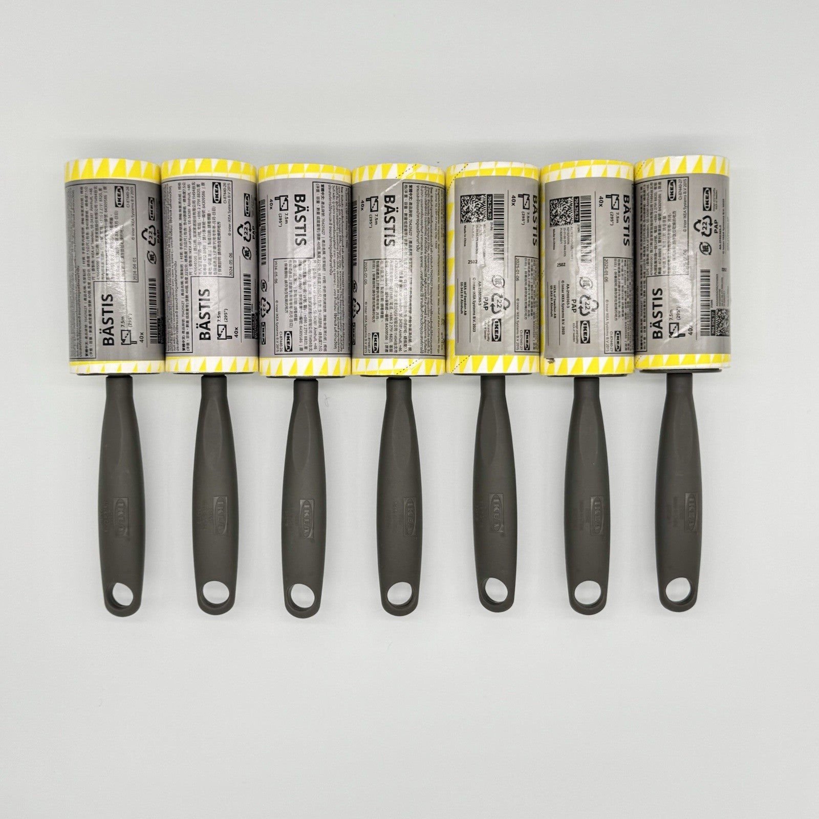 7x IKEA Bastis Lint  Roller Compatible Dust Animal Pet Hair Remover, SET OF 7