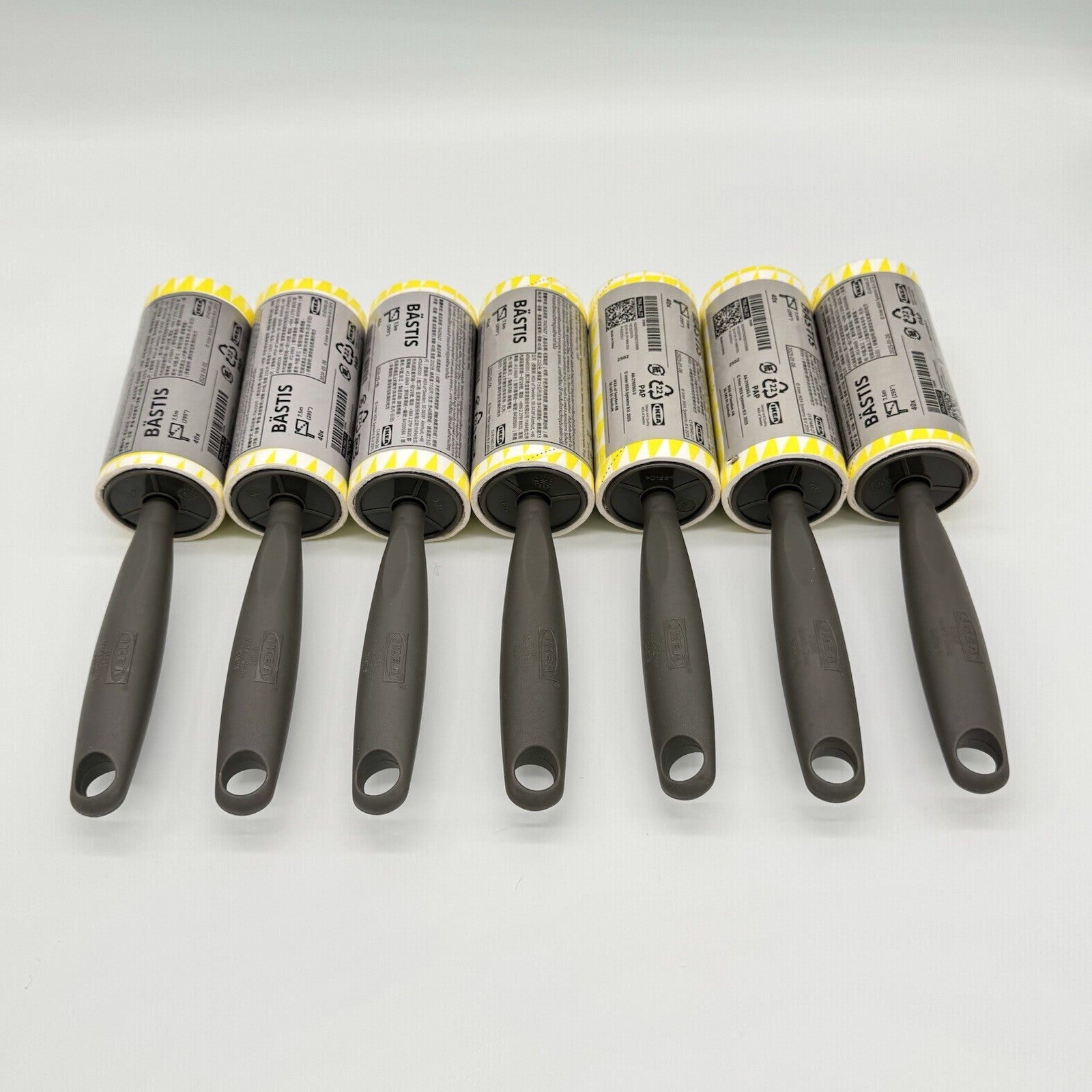 7x IKEA Bastis Lint  Roller Compatible Dust Animal Pet Hair Remover, SET OF 7