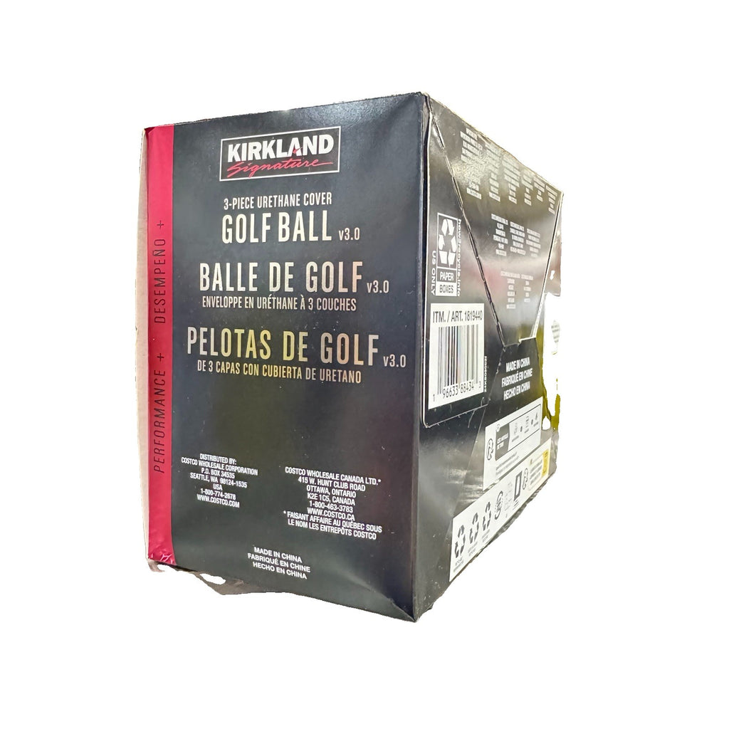 KIRKLAND SIGNATURE Performance+ v3.0 Golf Balls 3-Piece Urethane White - 24 Pack
