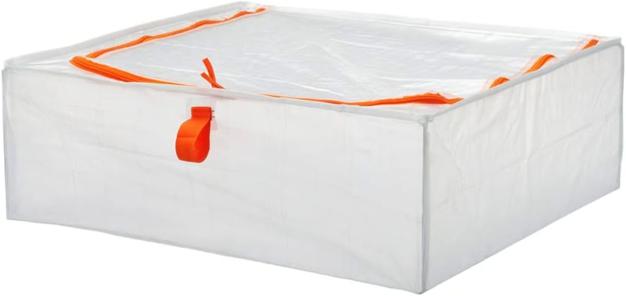 2 x Ikea Parkla Storage Case Bag Bin  Zippered Under Bed Dust Storage Bag