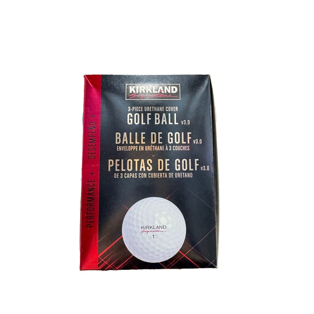 KIRKLAND SIGNATURE Performance+ v3.0 Golf Balls 3-Piece Urethane White - 24 Pack