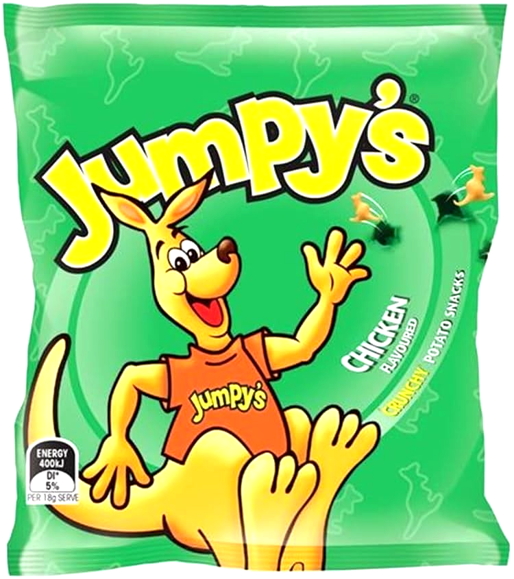 *NEW* Jumpy's Chicken Flavoured Crunchy Potato Snacks 720g ( 40 x 18g ) *NEW*