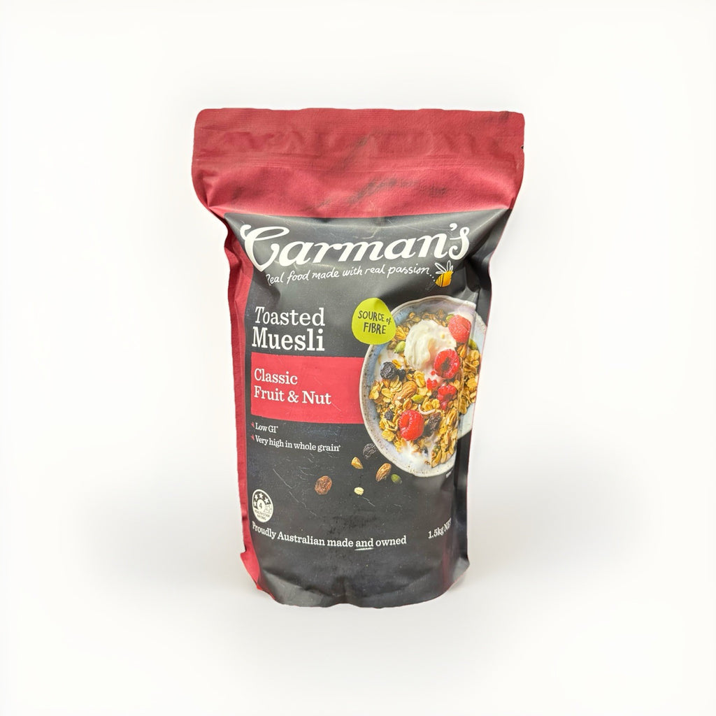 Carman's Muesli Toasted Classic 1.5KG Fruit and Nut