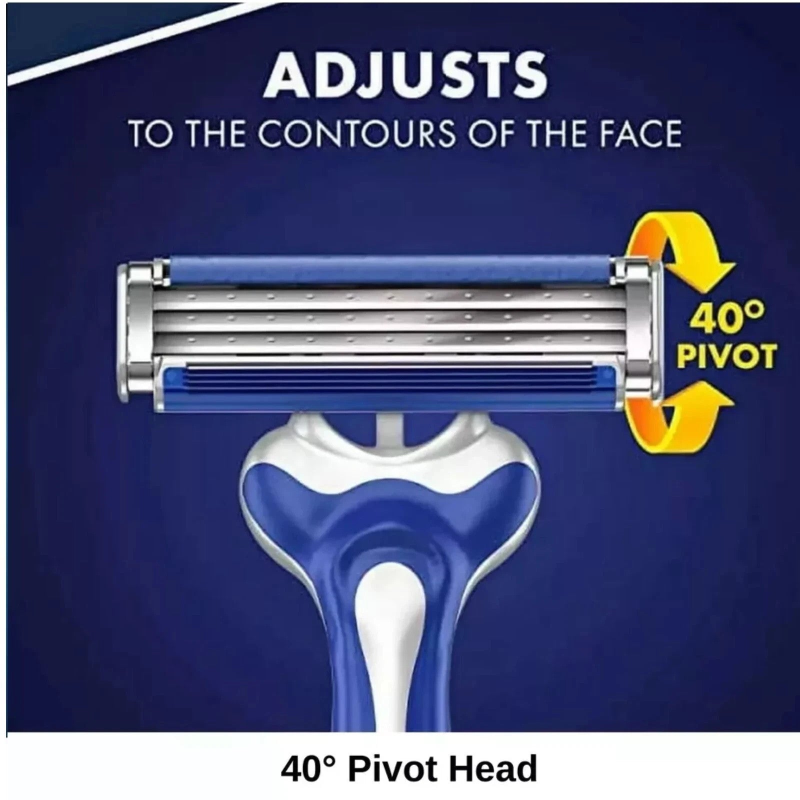 Gillette Sensor3 Disposable Pivoting Head Anti-slip Rubber Handle Mel 36 Pack