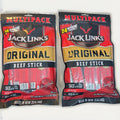 2 x Jack Link's Original Beef Jerky Stick 24x12g Protein Smoked Meat Snack 288g