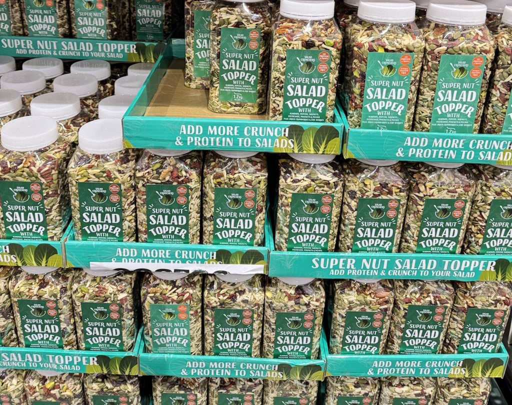 Salad Crunchers Salad Topper 1.2kg Nuts & Seeds Gluten Free Vegan, Super Nut
