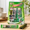 Tao Kae Noi Individually Wrapped Big Roll Grilled Seaweed Roll Snack 30Cout x3gr