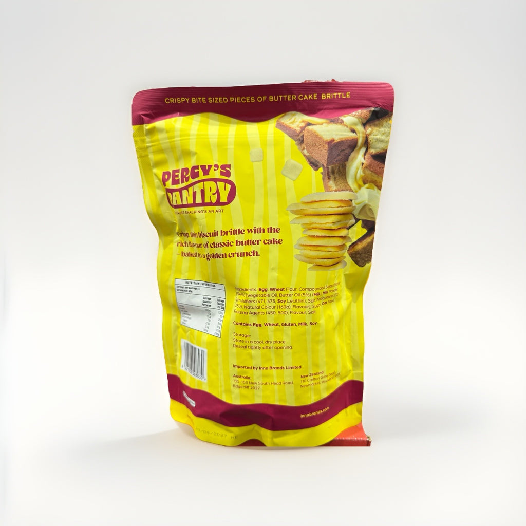 *NEW* Percy’s Pantry Biscuit Brittle 200G A Classic Butter Cake Recipe Crispy