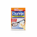 Clearwipe Lens Cleaner Quick Drying And Streaking Fee No Scratching 160 Count