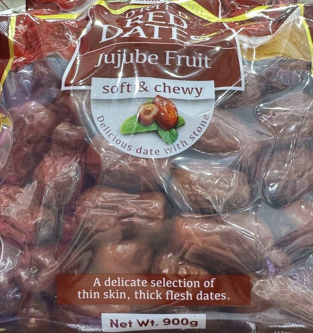 Snak Yard Dried Red Dates Jujube Fruit Premium Soft Chewy Snack 900g New