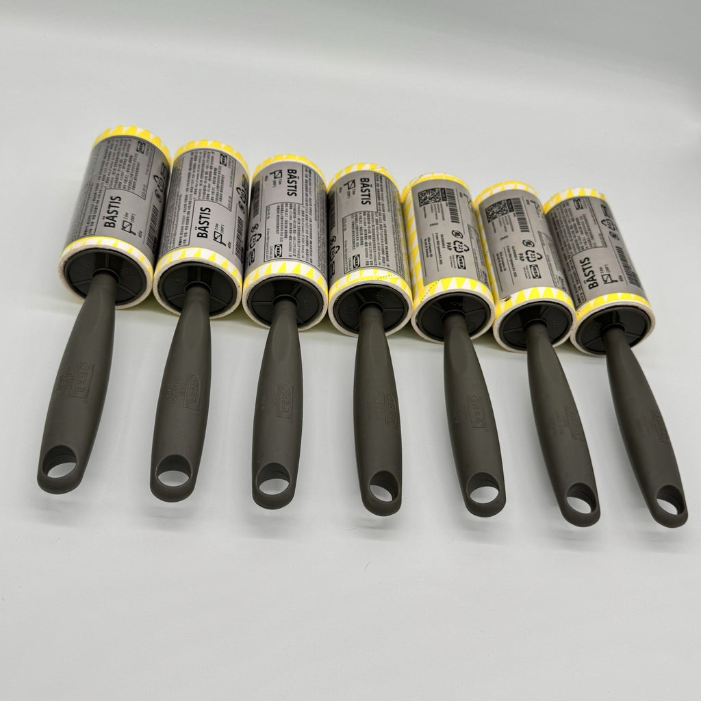 7x IKEA Bastis Lint  Roller Compatible Dust Animal Pet Hair Remover, SET OF 7