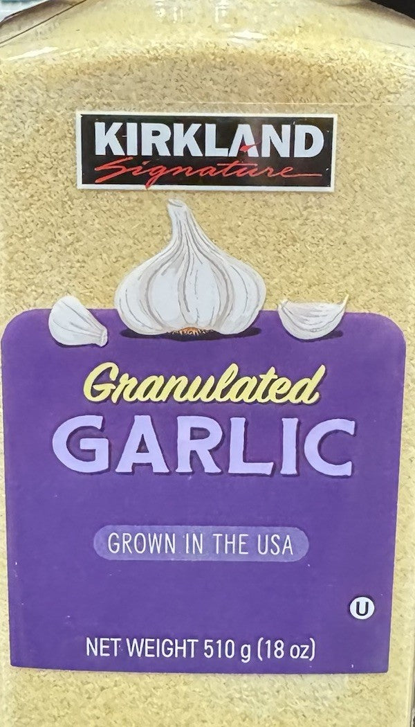 Kirkland Signature Granulated Garlic 510g Grown In The USA