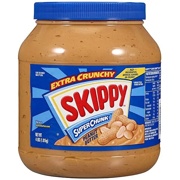 1.81kg Skippy Peanut Butter Extra Crunchy Super Chunk