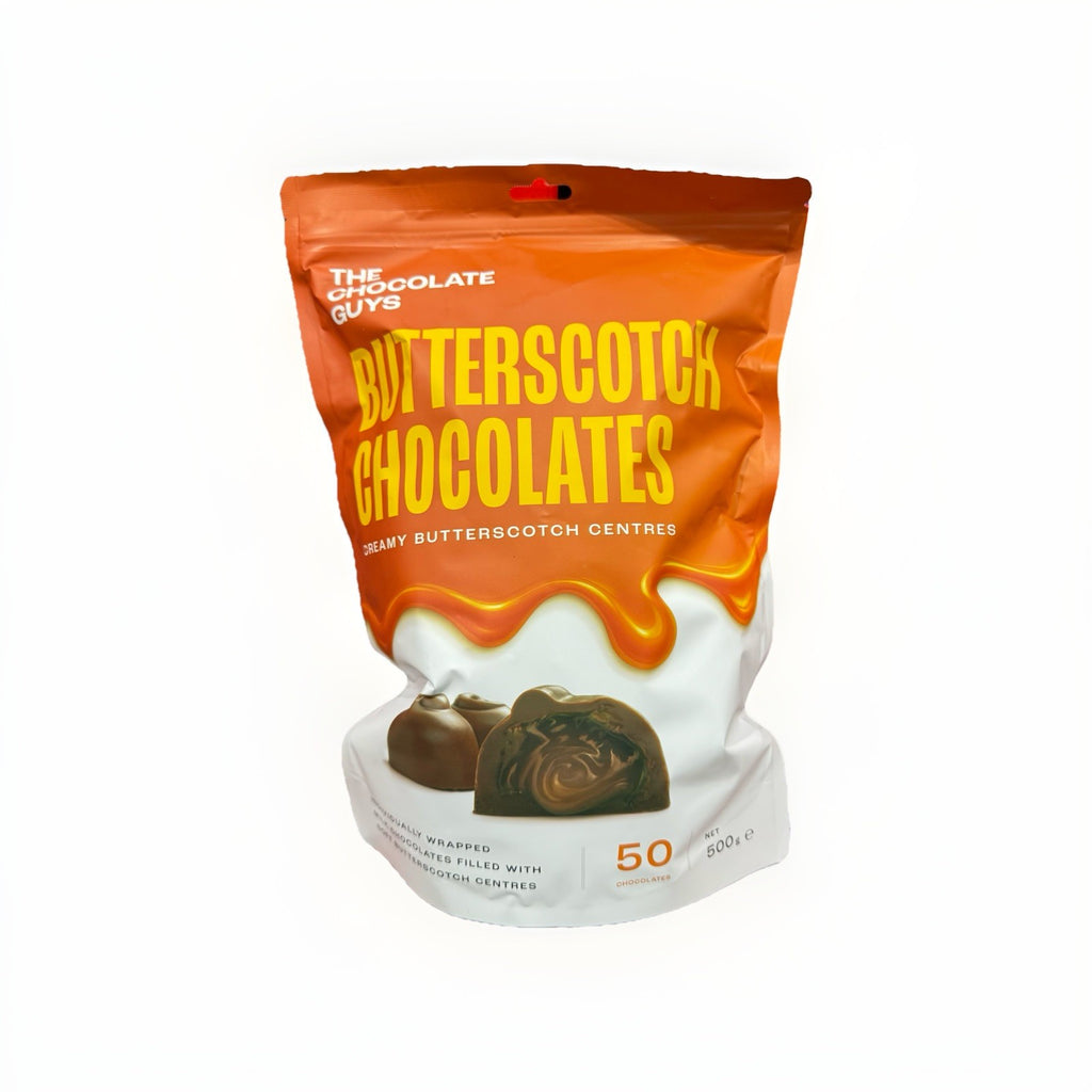 The Chocolate Guys Butterscotch Chocolates 500g Creamy Butter and Sweet Caramel