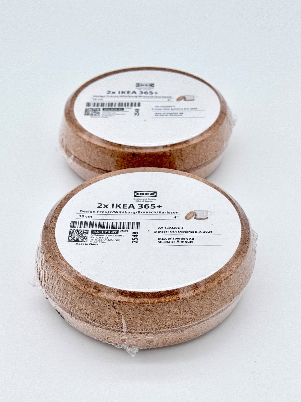 IKEA 365+ Coasters, Cork/Coaster/Cup Holder, Set of 4, *FREE Delivery*