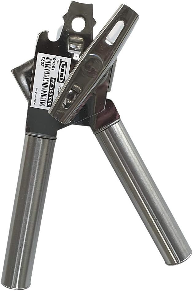 IKEA KONCIS Can Opener, Stainless Steel Nickel Plated, 000.815.34 - NEW