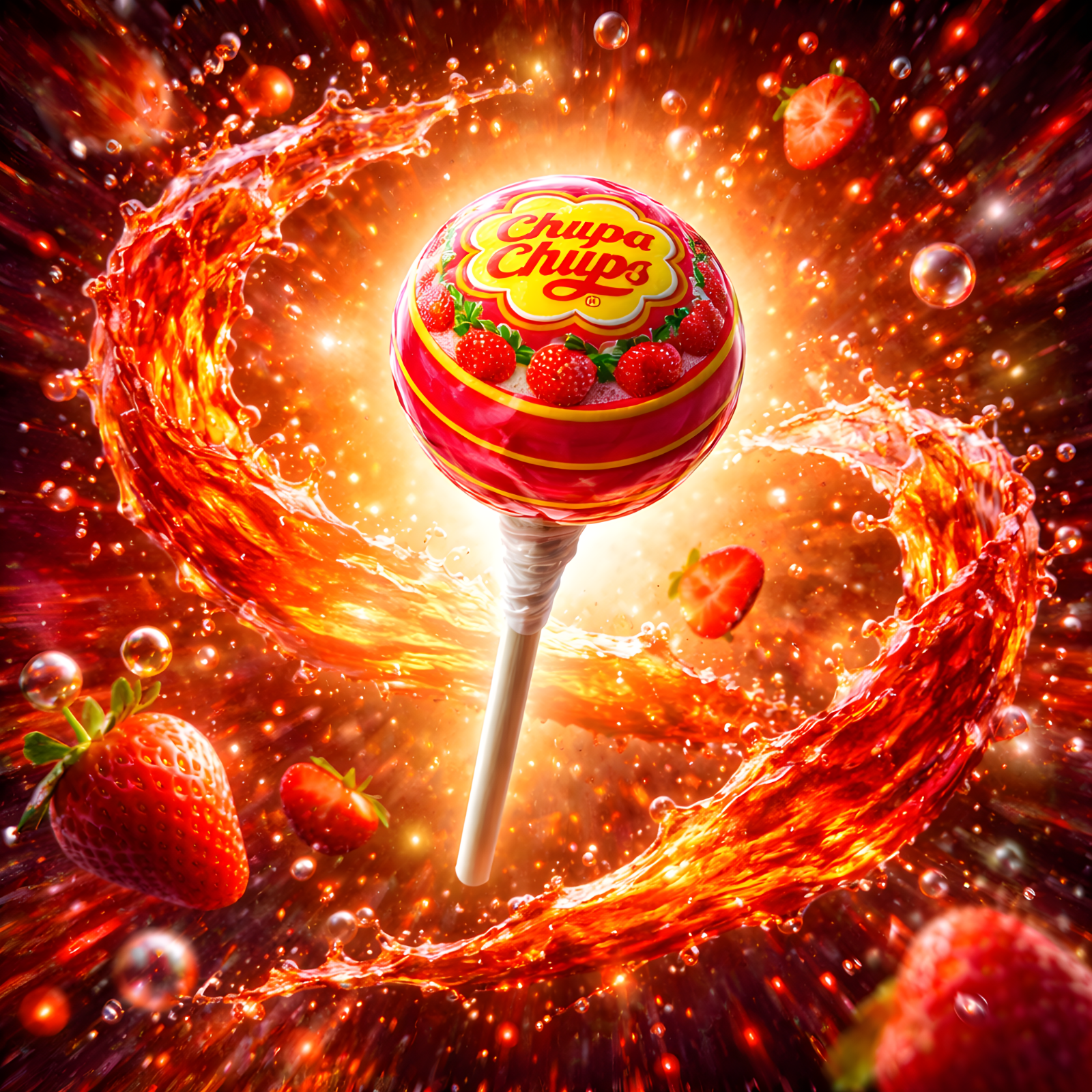 Chupa Chups The Best Of Assorted Flavour Lollipops 150 x 12g, Best of Lollipops