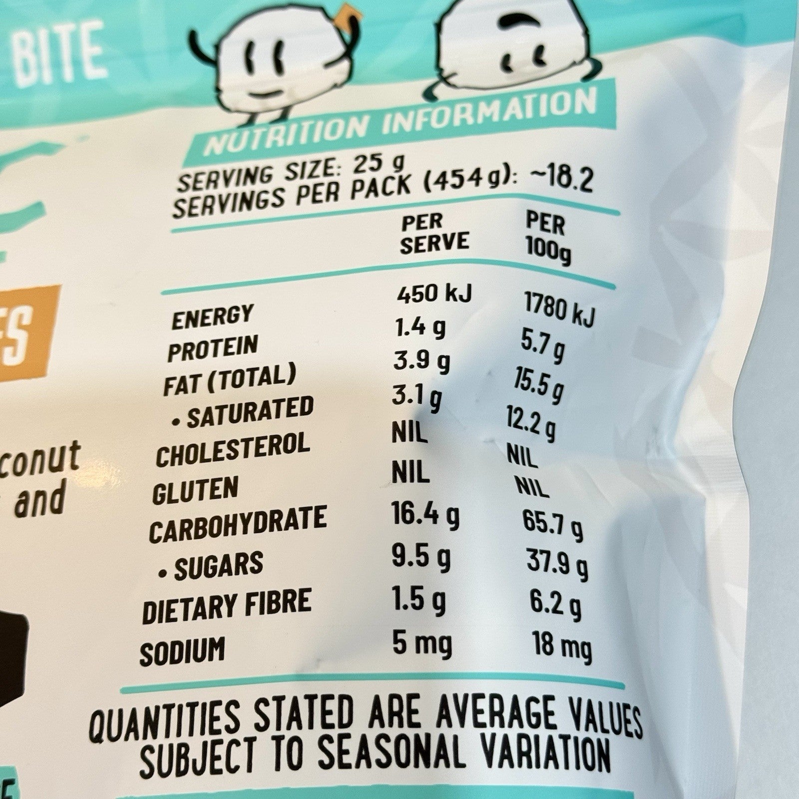 NEW Raw C Coconut Crispy Bites Original 454g Gluten Free, Real Coconut, GMO Free
