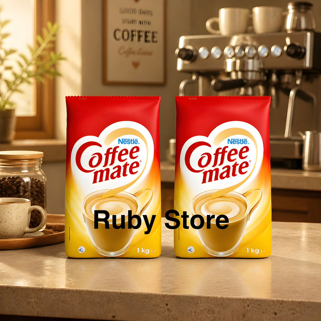 2 X Nestlé Coffee Mate Original Coffee Creamer Powder Bulk Coffee Whitener 1KG