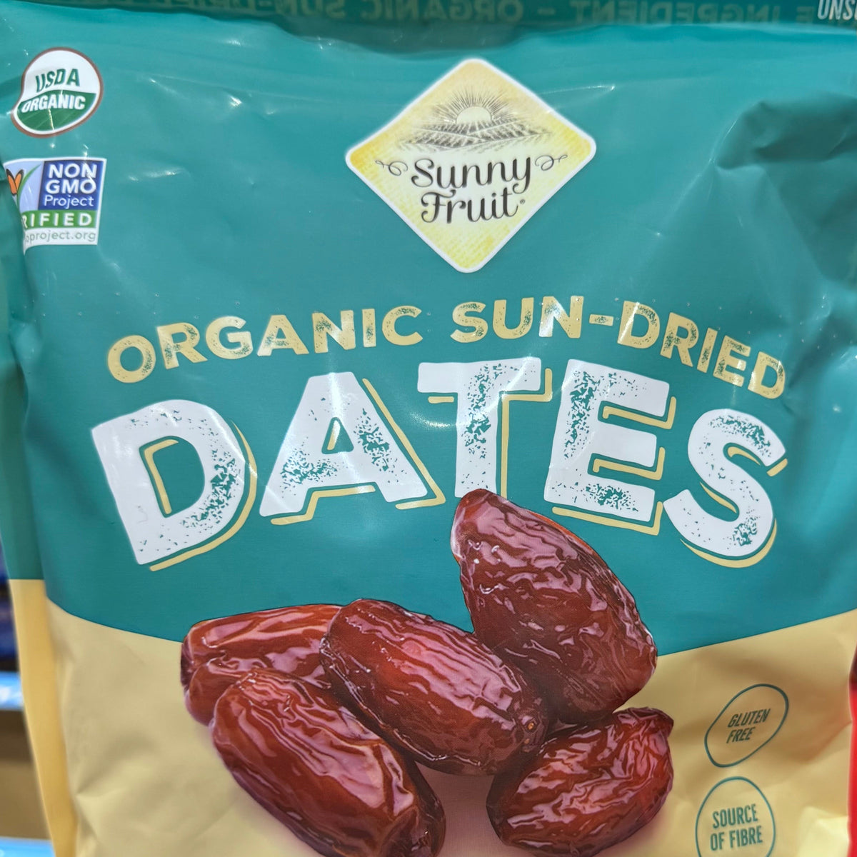Sunny Fruit Organic Sun-Dried Pitted Deglet Nour Dates 1.36kg