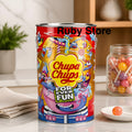 CHUPA CHUPS - 1000 X Lollipops Mega Tin Assorted Candy Sweets Lollies 1000 x 12g