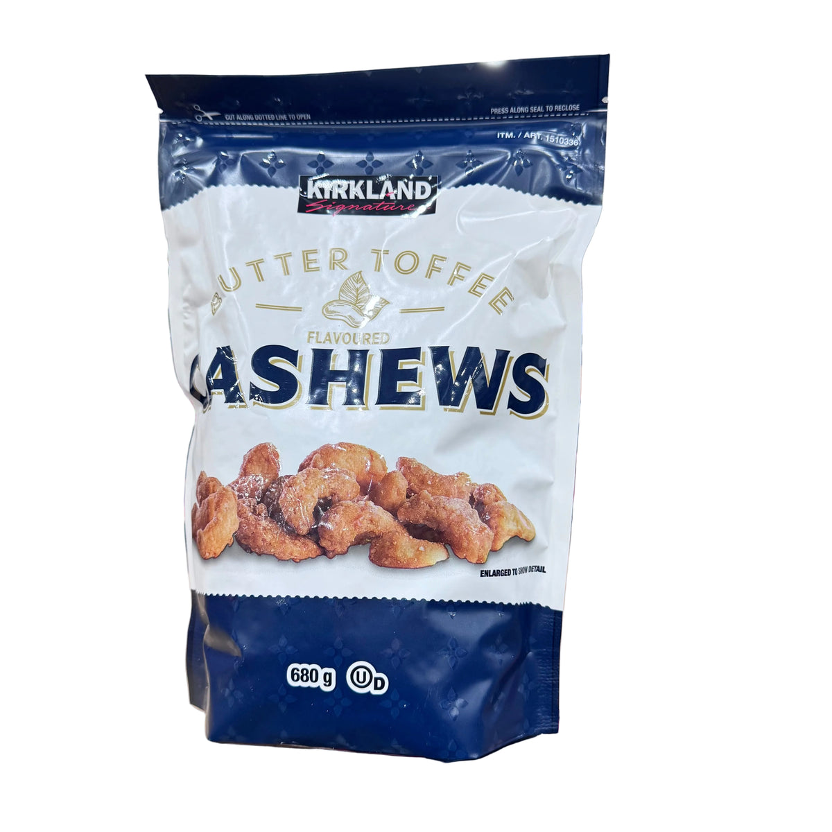 Kirkland Signature Butter Toffee Flavoured Cashews 680g