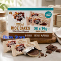 Table of Plenty Mini Rice Cakes Milk Chocolate Topped 36 X 14g Snack Packs