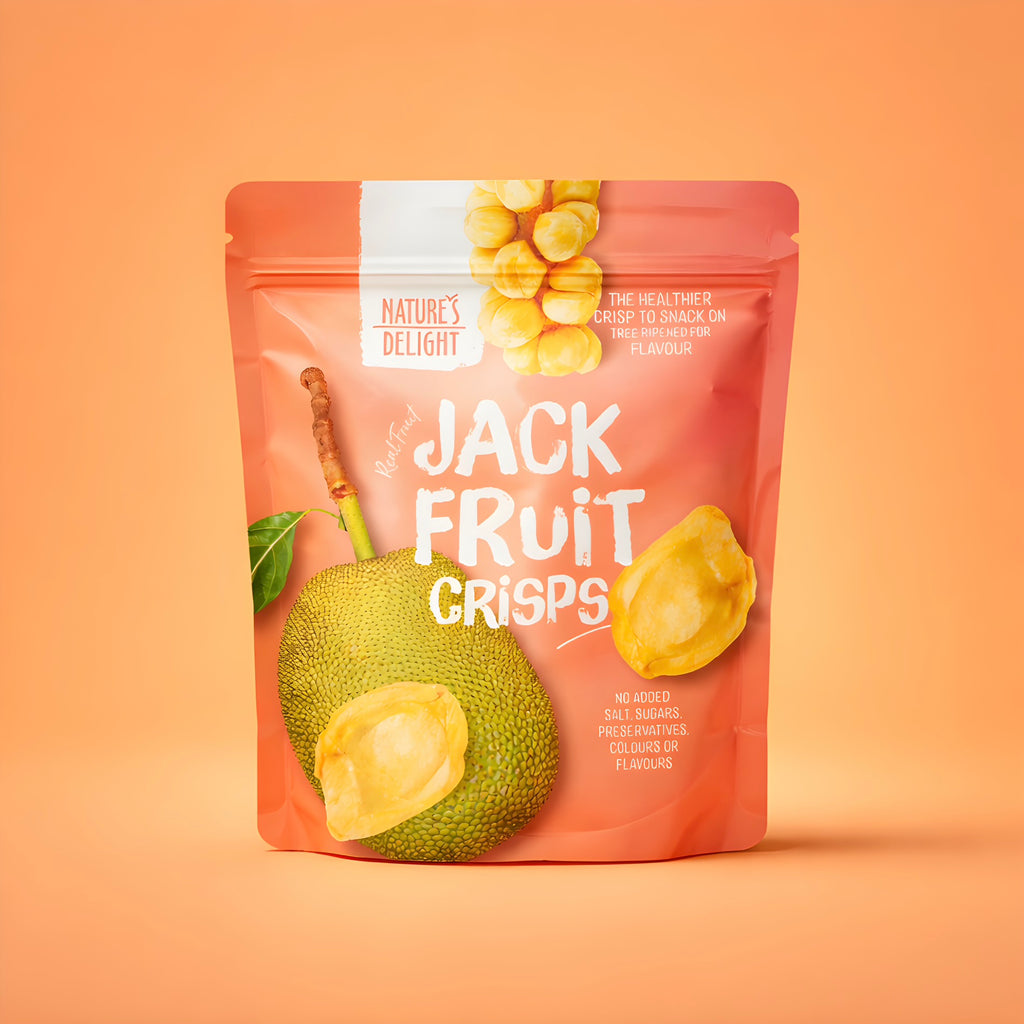 Dried Jack Fruit Natural Tropical Fruit Snack Crisps Vegan & Gluten Free 350gram