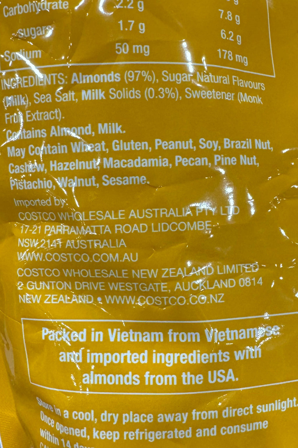 Milky Flavoured Almonds 680g