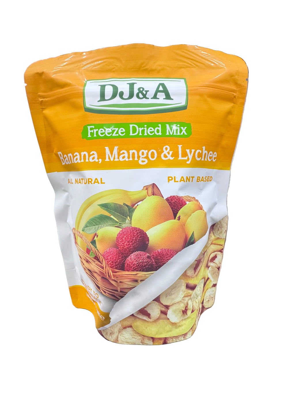 DJ&A Freeze Dried Mix Banana, Mango & Lychee 160g