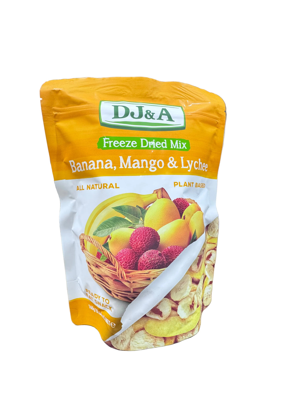 DJ&A Freeze Dried Mix Banana, Mango & Lychee 160g