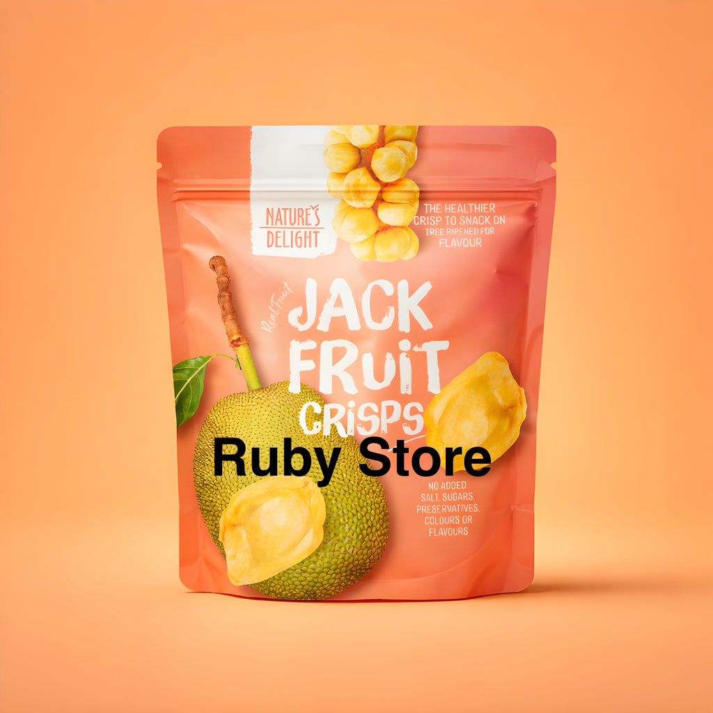 Dried Jack Fruit Natural Tropical Fruit Snack Crisps Vegan & Gluten Free 350gram
