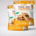 2 X Crispy Trail Mix Mung Beans Cashew Sesame Seed Raisin Crackers Baked 788Gram