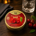 Cavendish & Harvey Sour Cherry Drops 200g Tin Sweets Candy Lollies Fruit Real