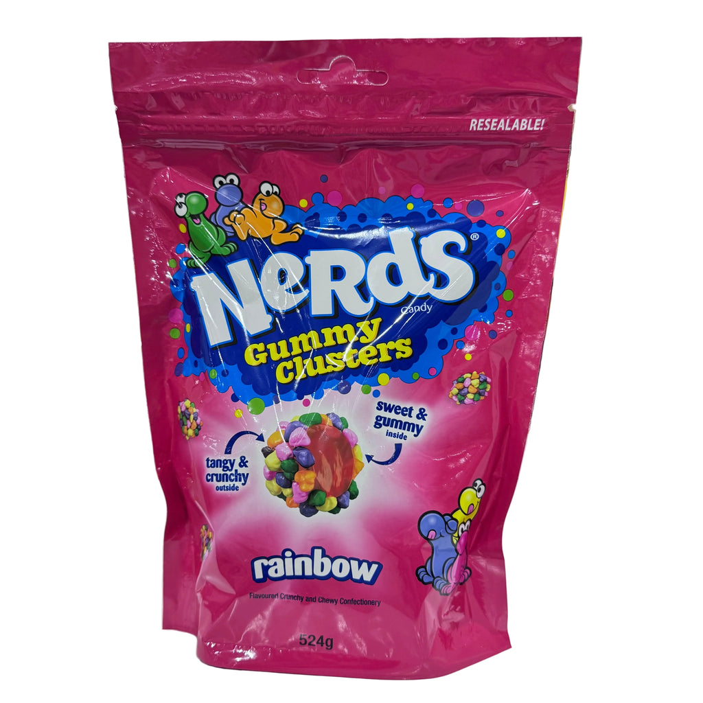 Nerds Gummy Clusters Rainbow Candy 524g