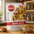 BHUJA Original Mix Large Peas & Peanut Gluten-Free Vegan Snack No Added MSG