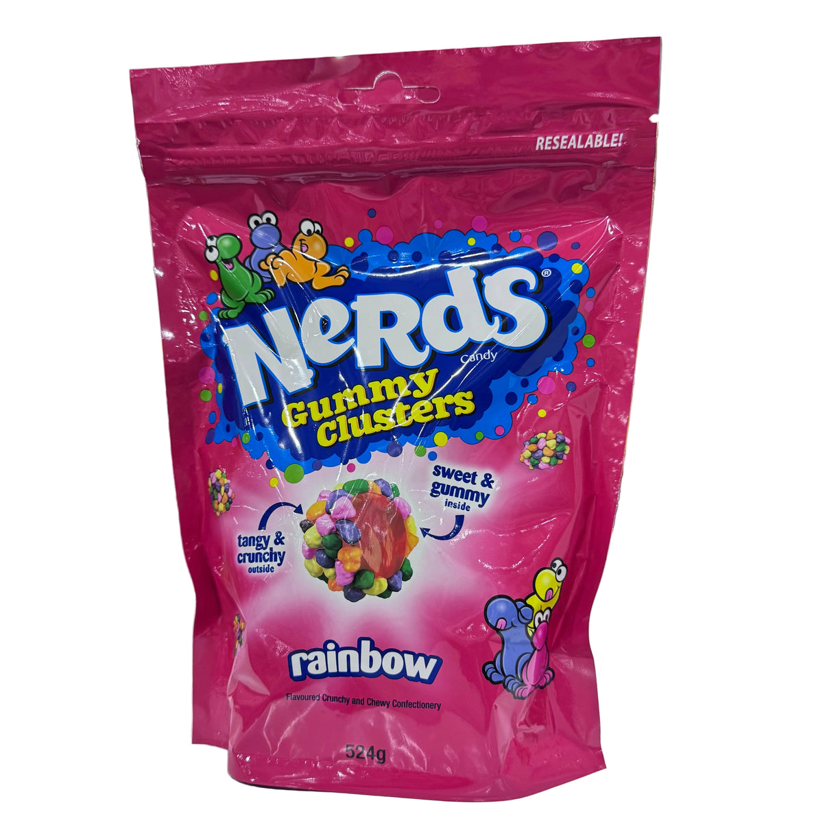 Nerds Gummy Clusters Rainbow Candy 524g